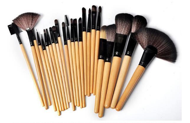 24 Pcs Professional Cosmetics Brushes Set