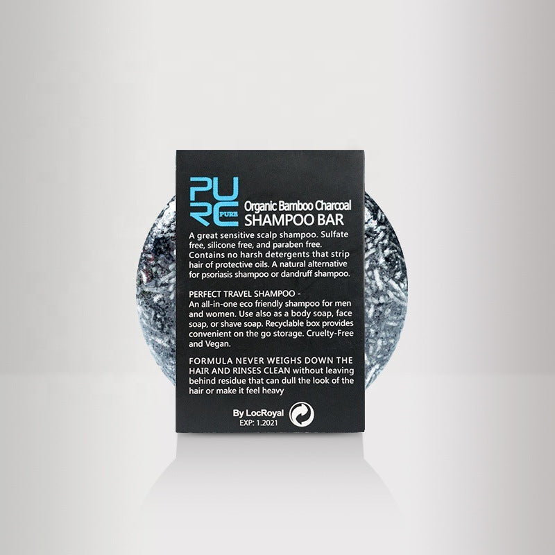 Hand-Extracted Charcoal Shampoo Soap