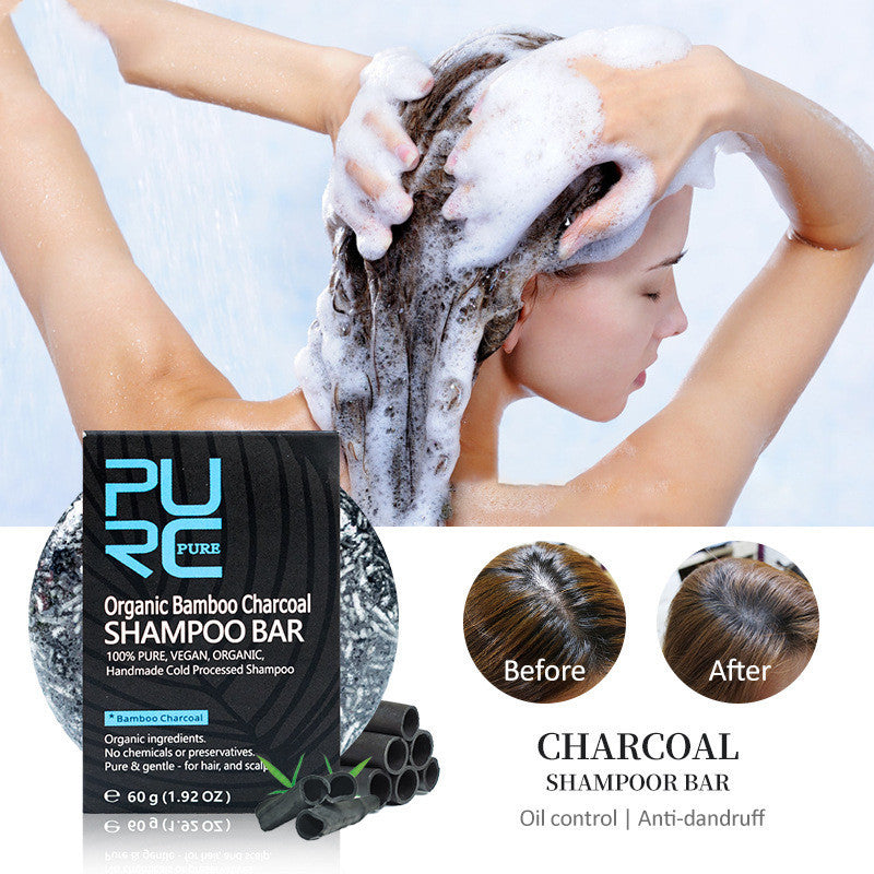 Hand-Extracted Charcoal Shampoo Soap