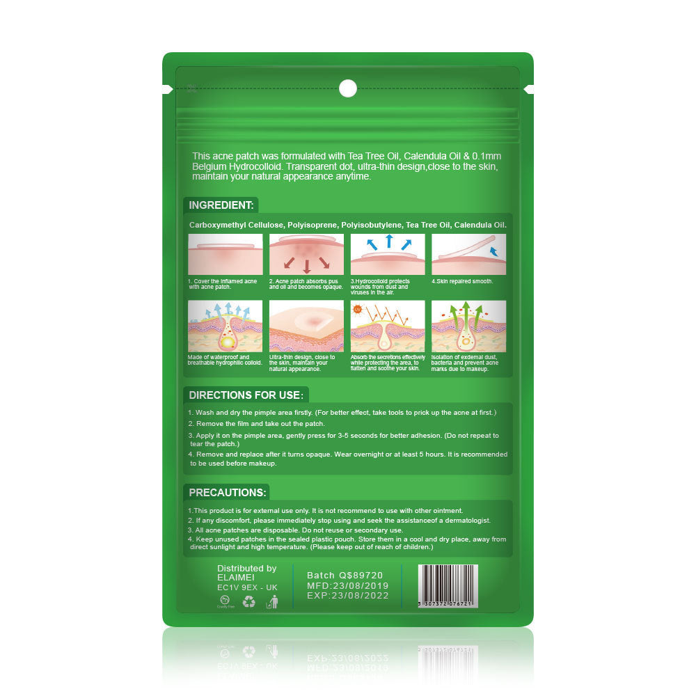 Colloidal Invisible Acne Patch