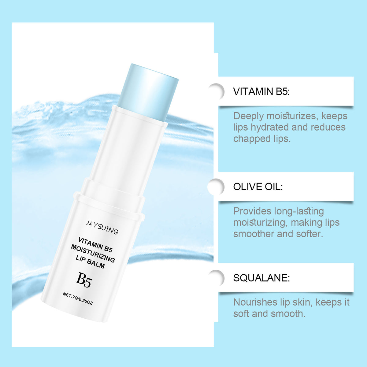 Women&#39;s Home Vitamin B5 Moisturizing Lip Balm