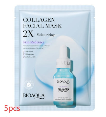 Collagen Moisturizing and Firming Face Sheet Mask with Hyaluronic Acid