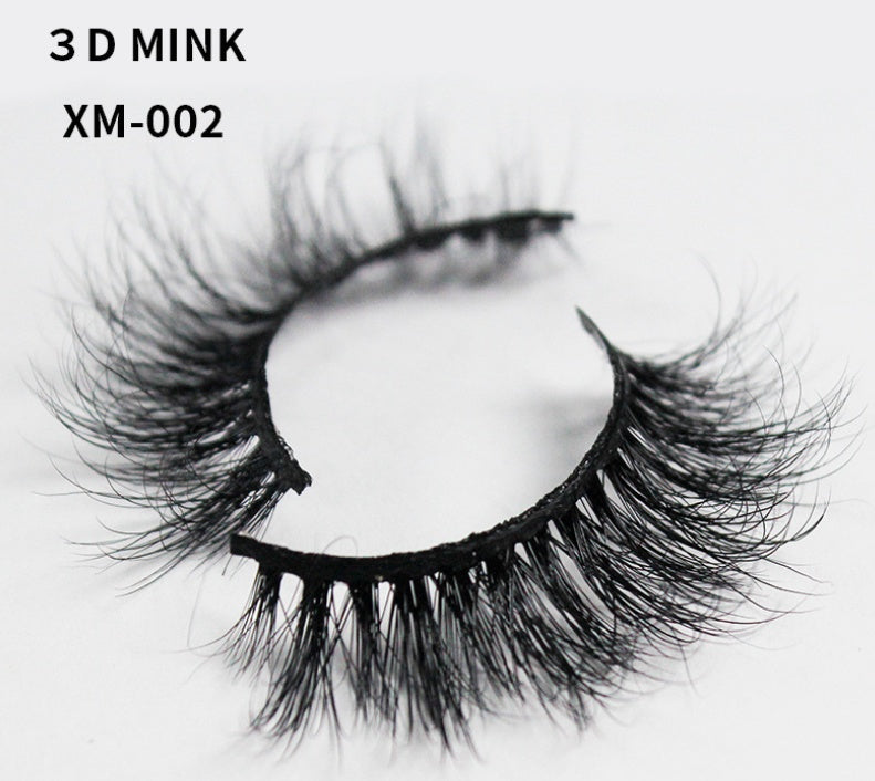 3 Pairs of Natural 3D Mink Eyelashes