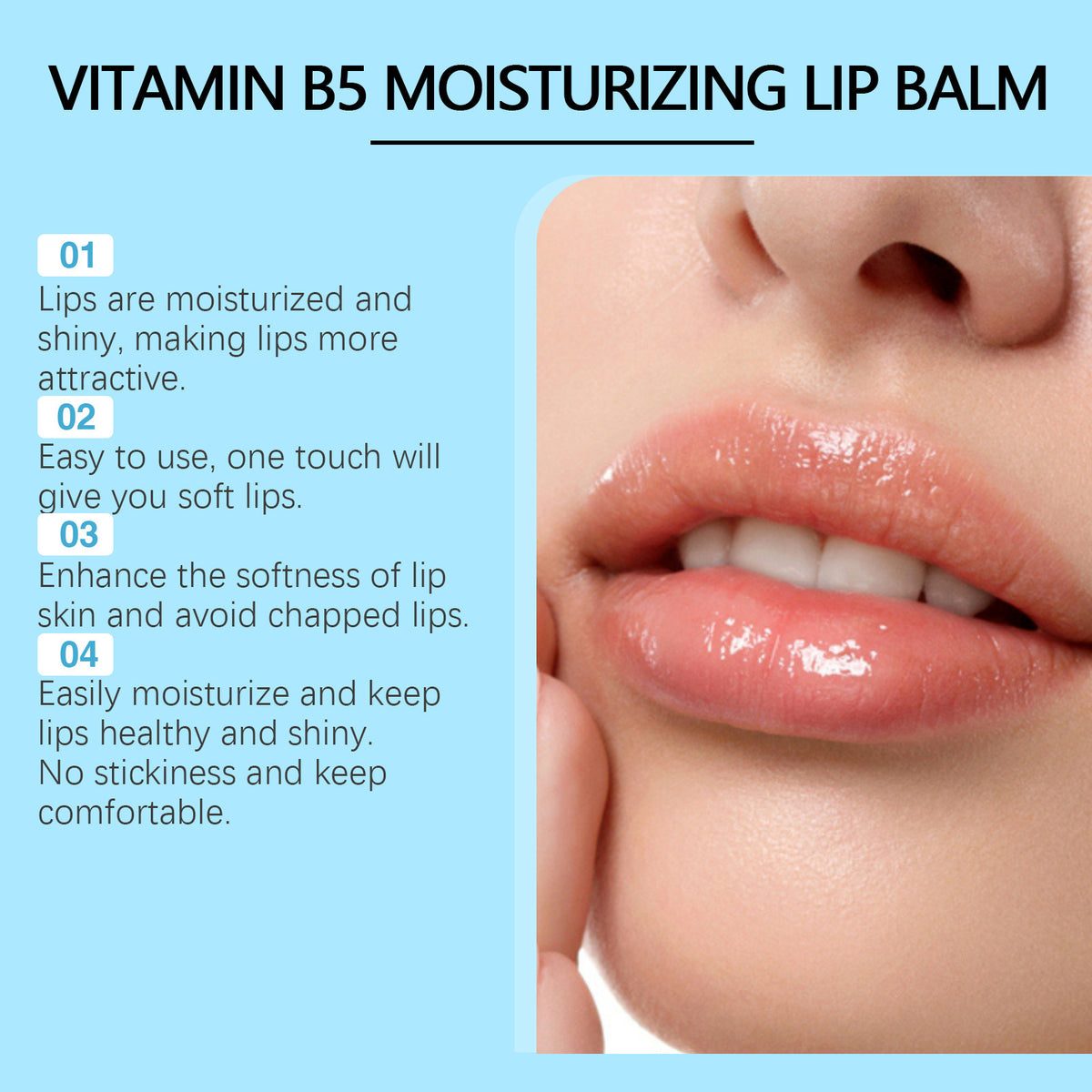 Women&#39;s Home Vitamin B5 Moisturizing Lip Balm
