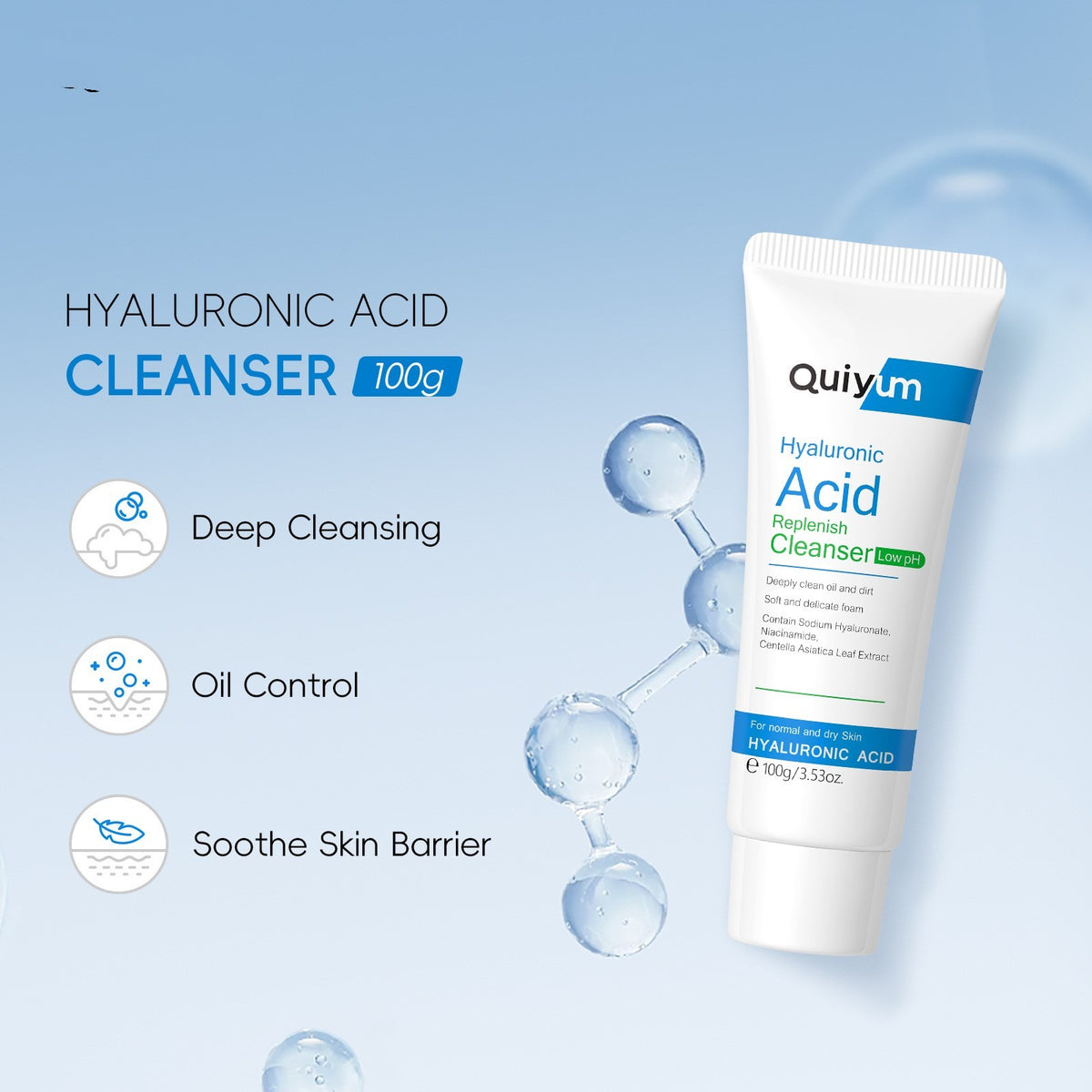 Hyaluronic Acid Facial Cleanser