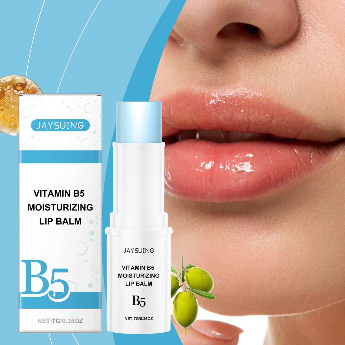 Women&#39;s Home Vitamin B5 Moisturizing Lip Balm