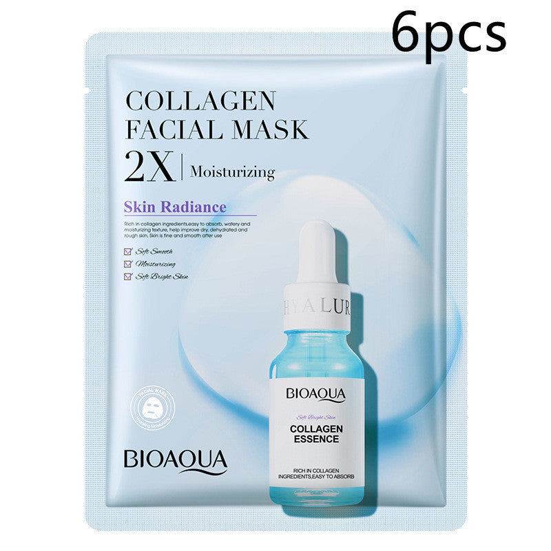 Collagen Moisturizing and Firming Face Sheet Mask with Hyaluronic Acid