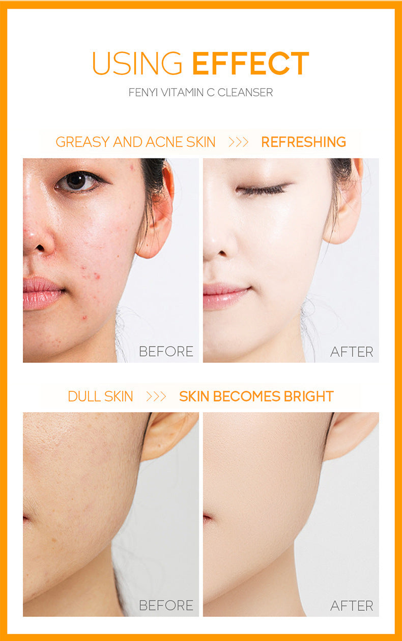 Vitamin C Pore Cleansing and Moisturizing Facial Cleanser