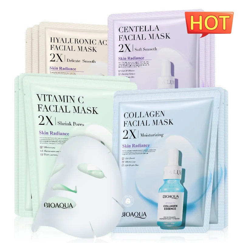Collagen Moisturizing and Firming Face Sheet Mask with Hyaluronic Acid