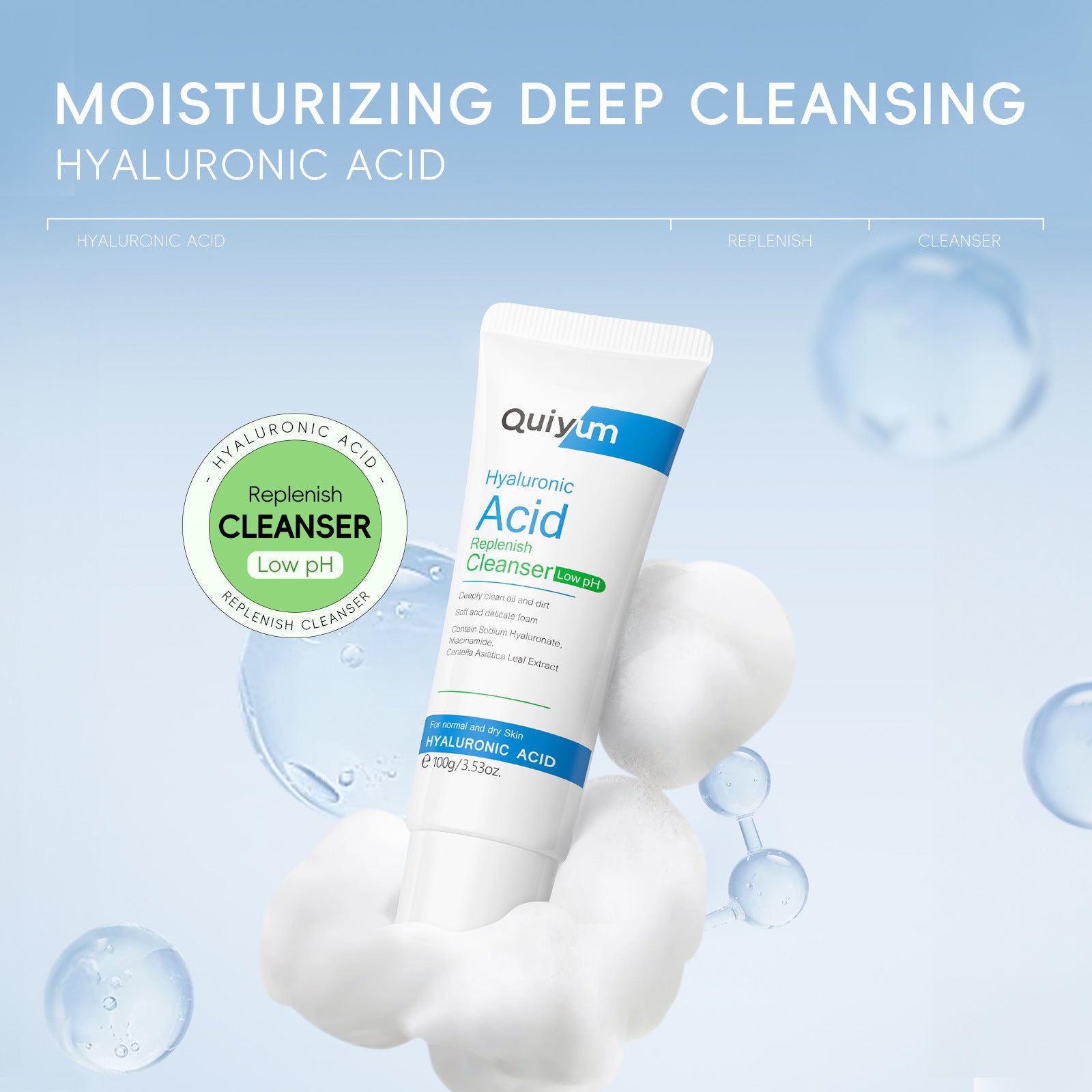 Hyaluronic Acid Facial Cleanser