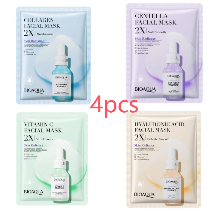 Collagen Moisturizing and Firming Face Sheet Mask with Hyaluronic Acid