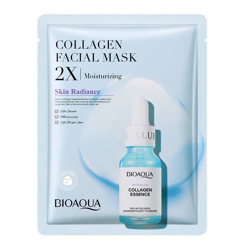 Collagen Moisturizing and Firming Face Sheet Mask with Hyaluronic Acid